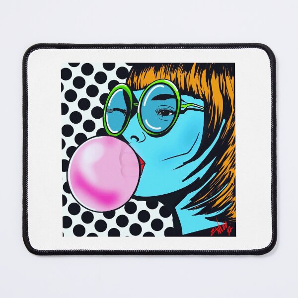 Item preview, Bubblegum Lady designed and sold by Area111Art.