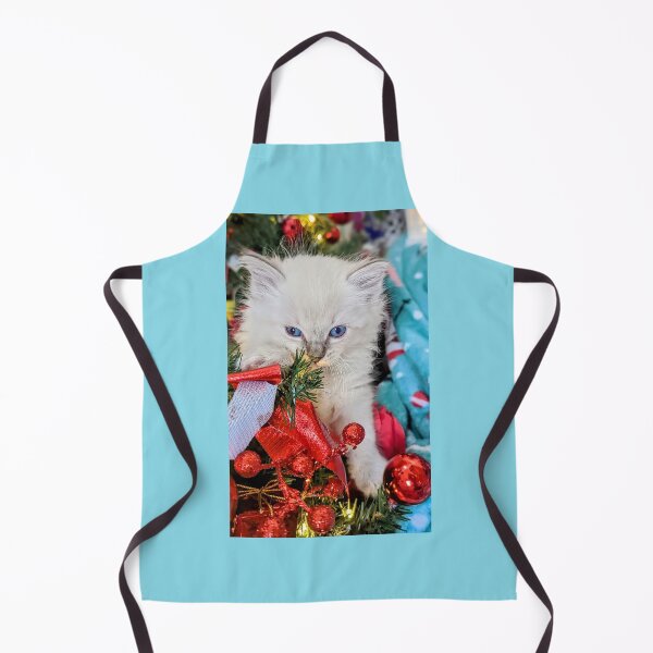 Item preview, Sweet Christmas ragdoll kitten designed and sold by Fluffycat2020.