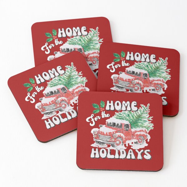 Item preview, Home for the holidays retro Christmas vintage designs designed and sold by DesignsbyMona.