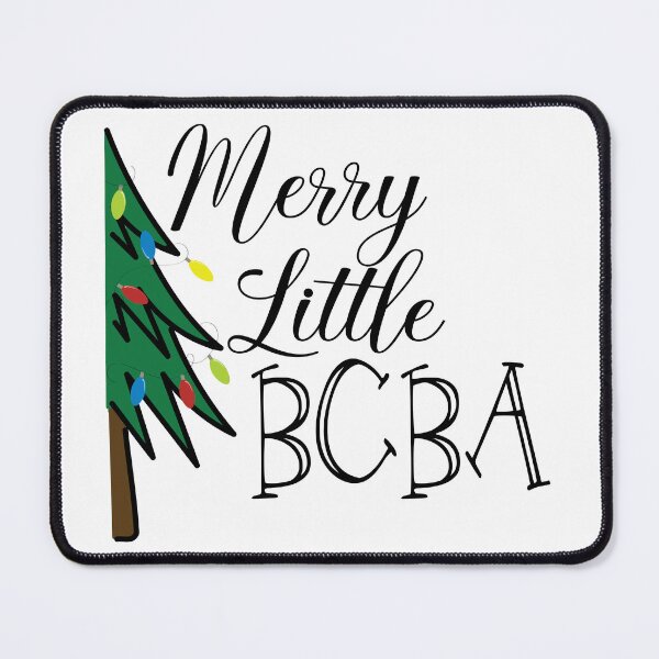 Item preview, Merry Little BCBA designed and sold by Kairilara.