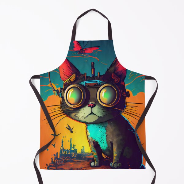 Item preview, Cats of the Future  designed and sold by AiBroughtToLife.