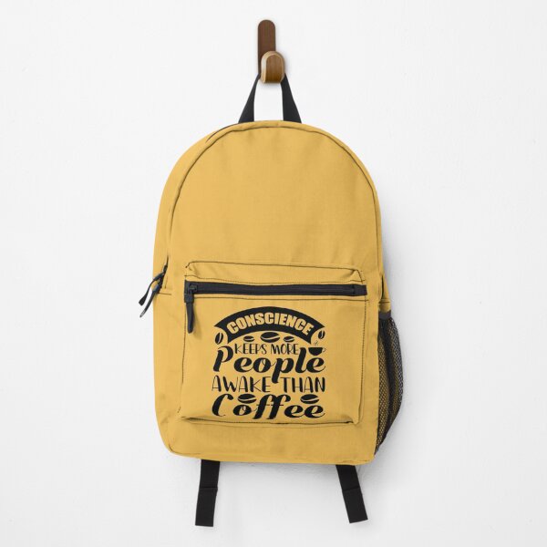 Item preview, Coffee Lover Gift Conscience Keeps More People Awake Than Coffee Essential T-Shirt designed and sold by Fivestars ⭐⭐⭐⭐⭐.