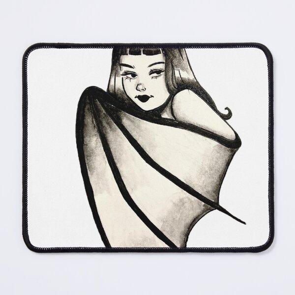 Item preview, bat girl designed and sold by oldeytymey.