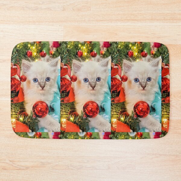 Item preview, Sweet Christmas ragdoll kitten designed and sold by Fluffycat2020.