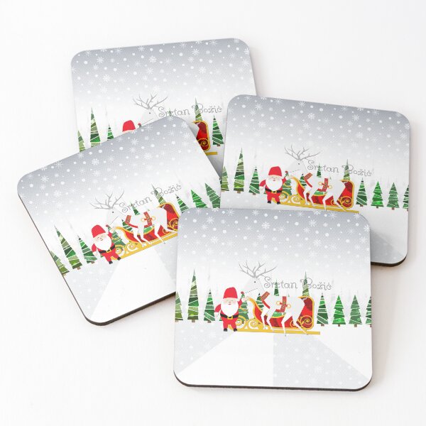 Item preview,  Santa Claus and the White Reindeer "Sretan Božć"  designed and sold by MC Art Studio.