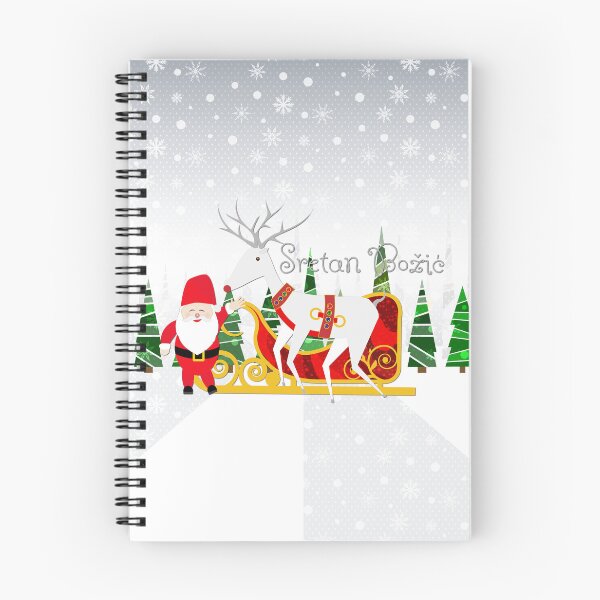 Item preview,  Santa Claus and the White Reindeer "Sretan Božć"  designed and sold by MC Art Studio.