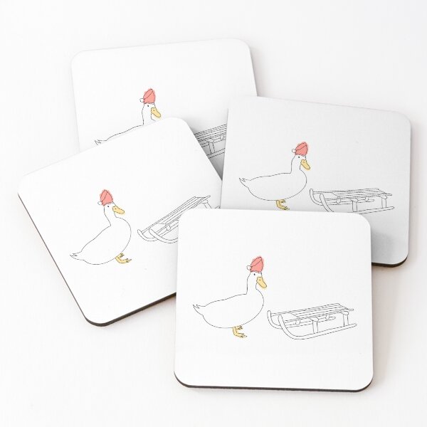 Item preview, Christmas duck toboggan designed and sold by anibex.
