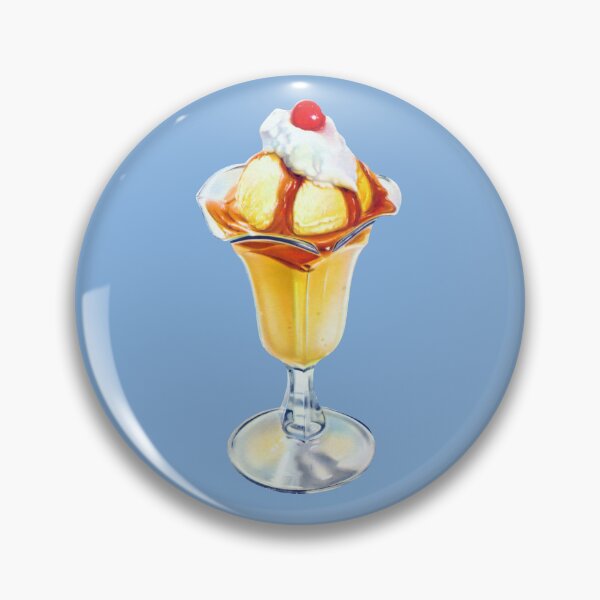 Artikelvorschau, Butterscotch-Eisbecher aus den 50ern entworfen und verkauft von historicimage.