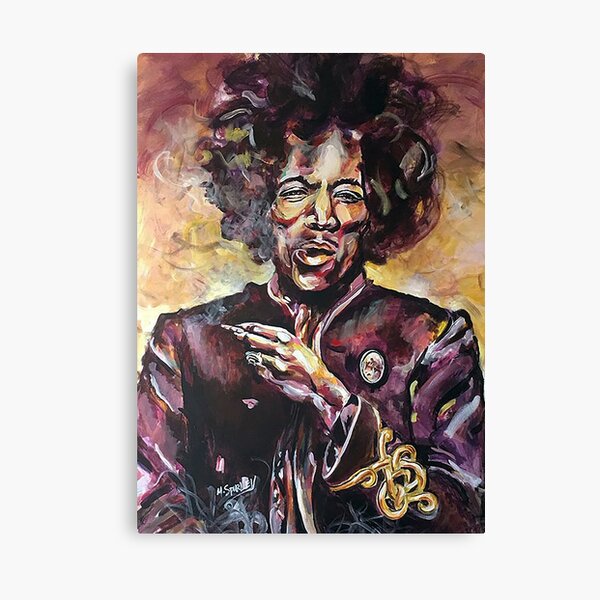 Jimi Canvas Print