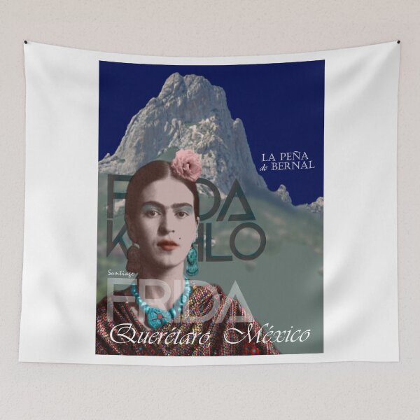 Item preview, Frida with La Peña de Bernal (Ver 1.2) designed and sold by Jorge Santiago Jiménez.