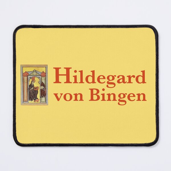 Item preview, Hildegard von Bingen - Vision and Name Text Design designed and sold by softbluehum.