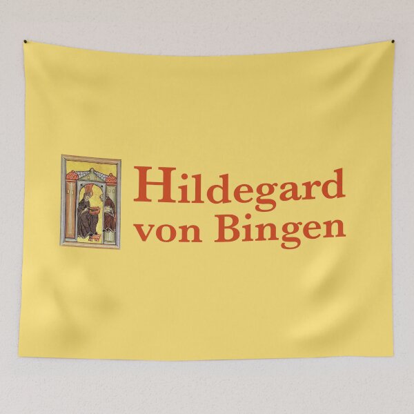 Item preview, Hildegard von Bingen - Vision and Name Text Design designed and sold by softbluehum.