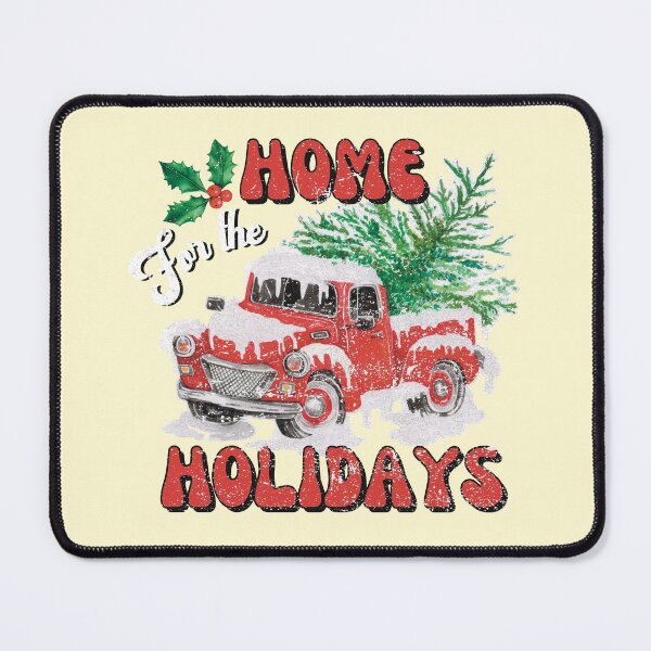 Item preview, Home for the holidays retro Christmas vintage designs designed and sold by ArtfulGiftShop.
