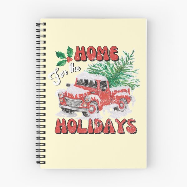 Item preview, Home for the holidays retro Christmas vintage designs designed and sold by ArtfulGiftShop.
