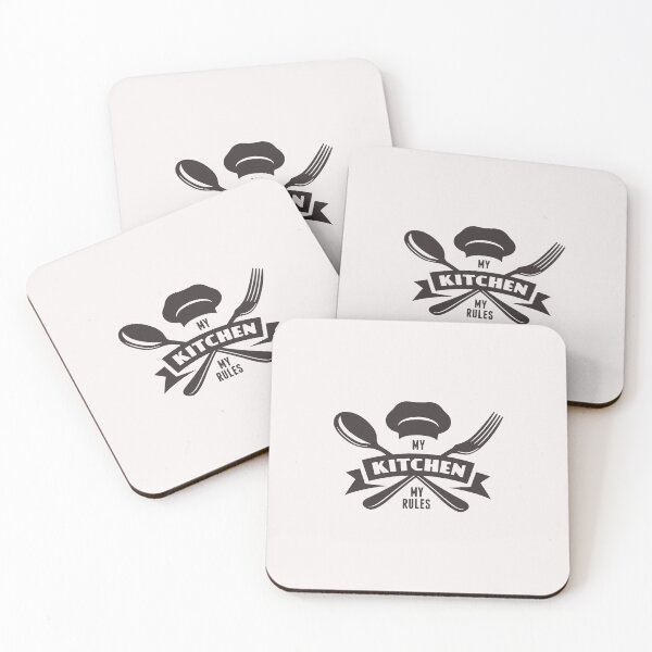 Item preview, my kitchen my rules designed and sold by Goodthings99.