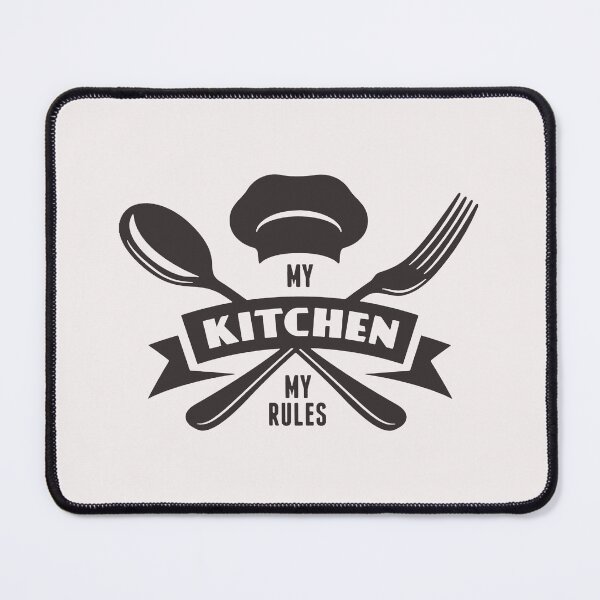 Item preview, my kitchen my rules designed and sold by Goodthings99.