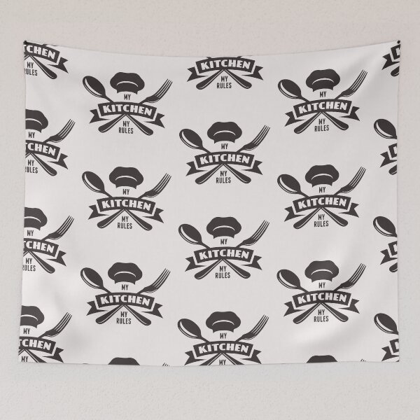 Item preview, my kitchen my rules designed and sold by Goodthings99.