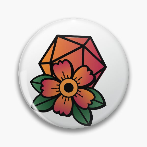 Item preview, Floral D20 designed and sold by hdport.