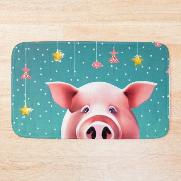 Item preview, Cute Little Holiday Pig designed and sold by DreamScheme.