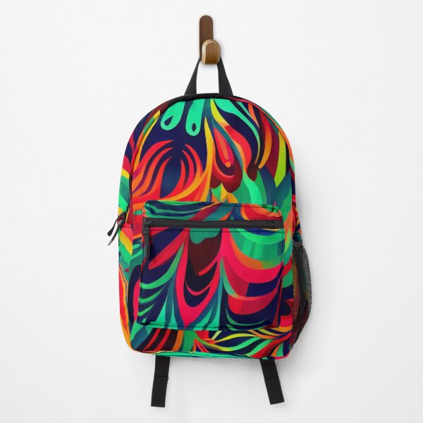 Artikelvorschau, Bright Tropical Floral Pattern Print Digital Painting entworfen und verkauft von CodeAndColors.