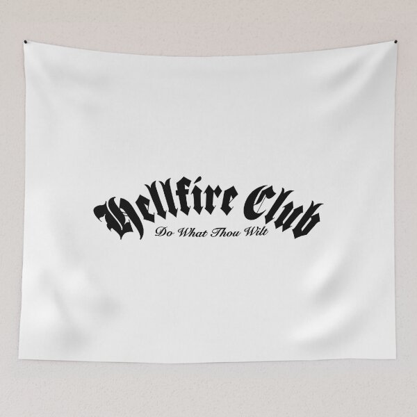 Item preview, HELLFIRE CLUB. DO WHAT THOU WILT. BLACK. designed and sold by 5hertz.