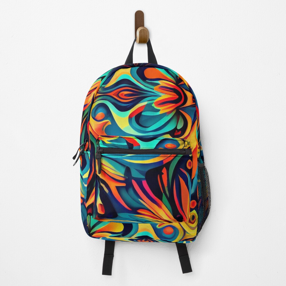 Aperçu de l'œuvre Sac à dos créée et vendue par CodeAndColors.