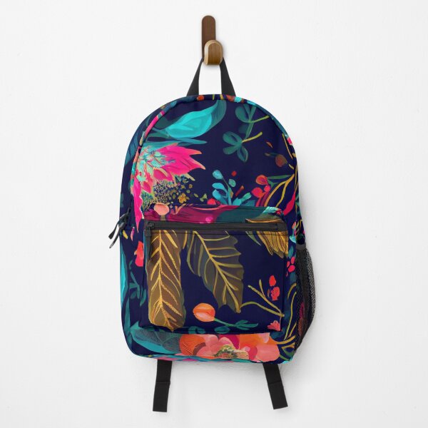 Artikelvorschau, Flat Modern Floral Flower and Leaves Design Digital Painting entworfen und verkauft von CodeAndColors.
