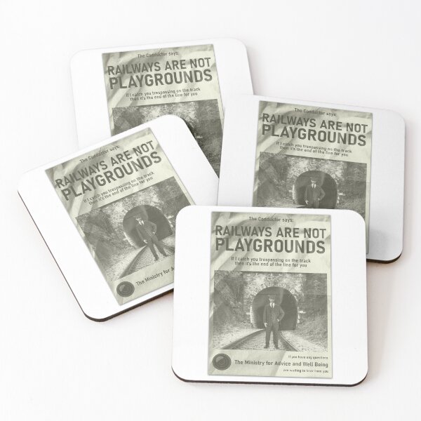 Item preview, Railways Are Not Playgrounds designed and sold by Paulychilds.