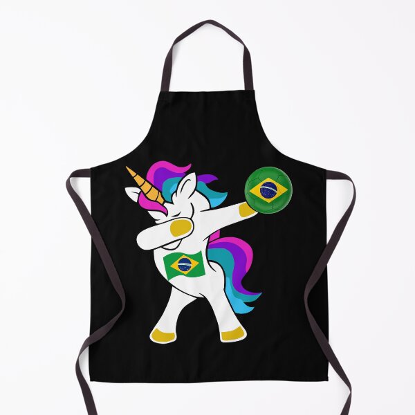 Item preview, Dabbing Unicorn - Brazil Soccer designed and sold by Georgy09.