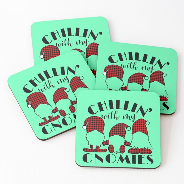 Item preview, Chillin With My Gnomies Christmas Cool designed and sold by FirnandArt.