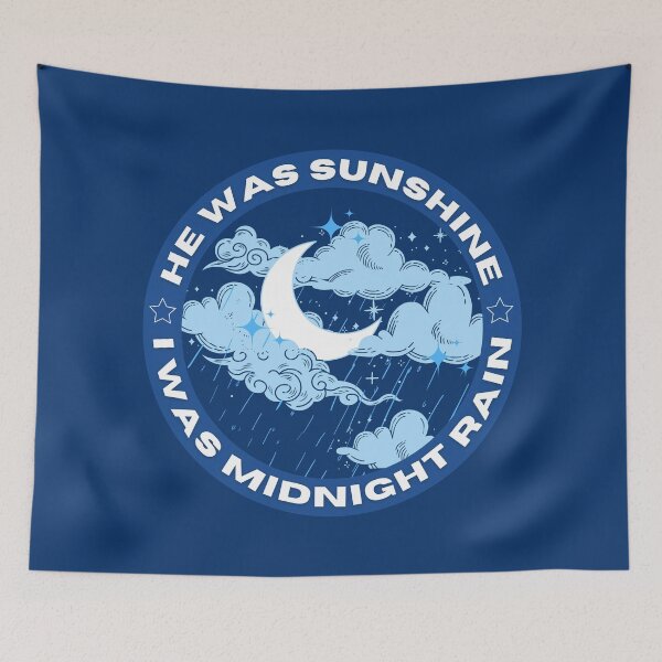 Item preview, Midnight Rain designed and sold by SwiftieStickers.