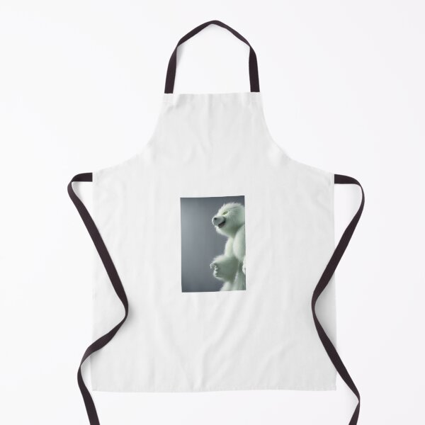 Item preview, White furry creature Christmas designed and sold by Jarred Chaisson.