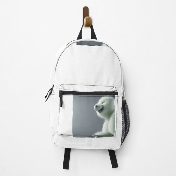 Item preview, White furry creature Christmas designed and sold by Jarred Chaisson.