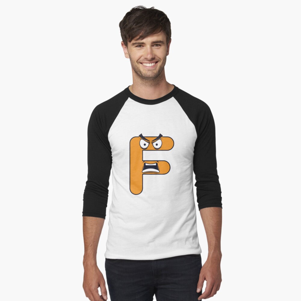 Latter F Funny Art Alphabet Lore Unisex T-Shirt - Teeruto