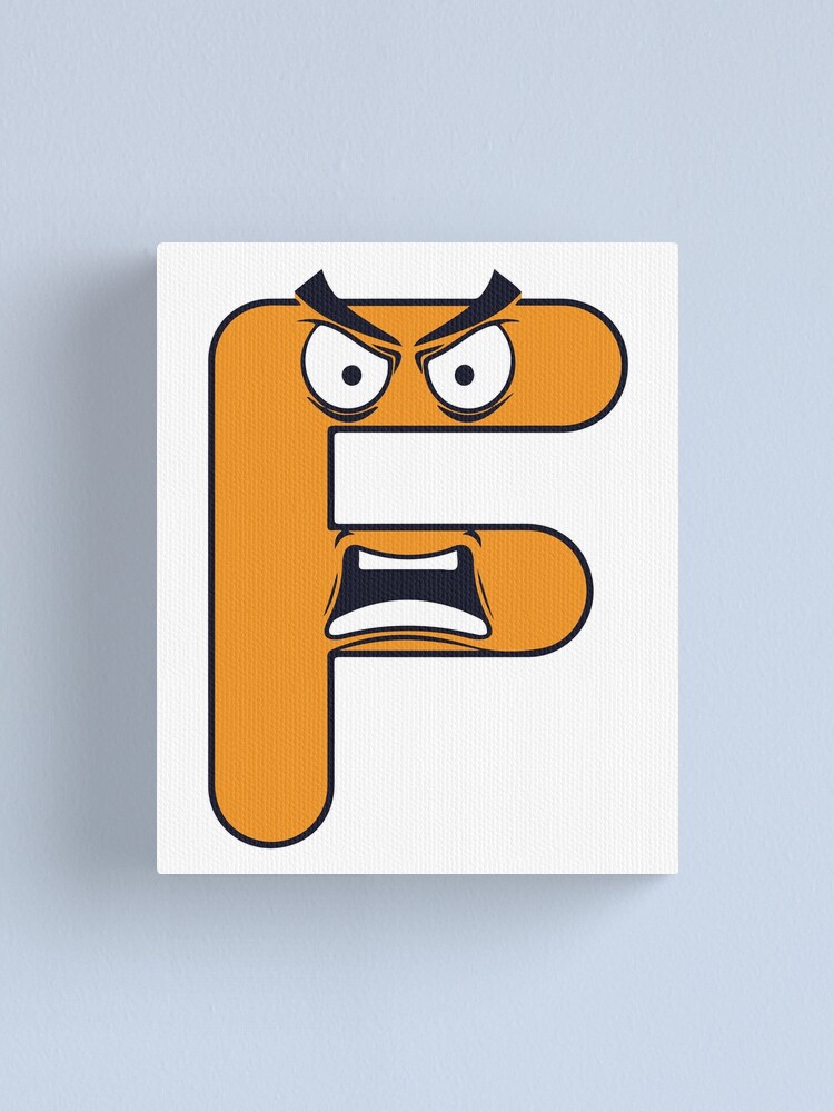 Emotion Letter B Alphabet Lore, Angry Latter Alphabet Lore Art Board Print  for Sale by zackup