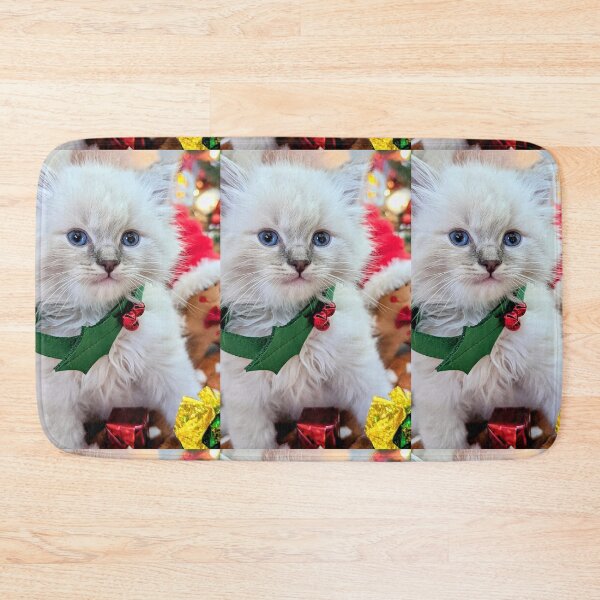 Item preview, Sweet Christmas ragdoll kitten designed and sold by Fluffycat2020.