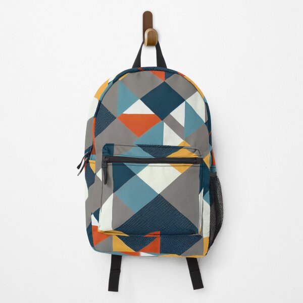 Artikelvorschau, Modern Mute Flat Geometric Pattern Print Digital Painting entworfen und verkauft von CodeAndColors.