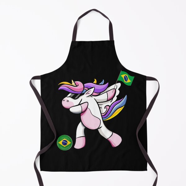 Item preview, Cool Dabbing Unicorn - Brazil Soccer designed and sold by Georgy09.