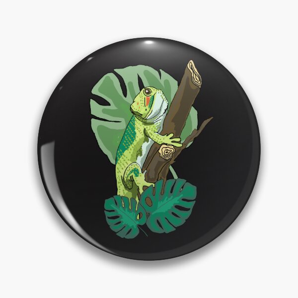 Item preview, Day Gecko - Tropical Forest designed and sold by ElegantLegs.