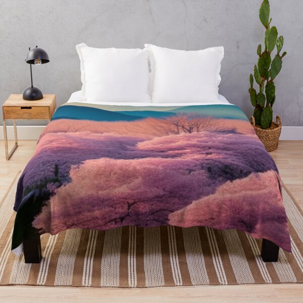 Item preview, cherry blossom forest by the mountains designed and sold by Cora Gregory.
