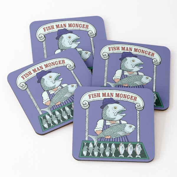 Item preview, Fish Man Monger designed and sold by RGB-Ginger.