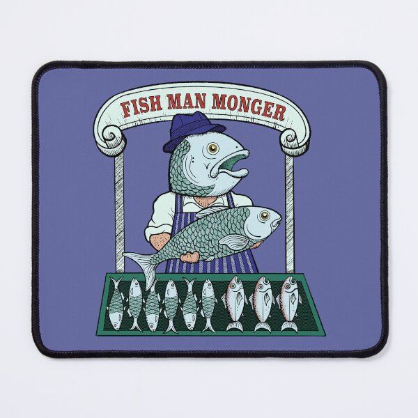 Item preview, Fish Man Monger designed and sold by RGB-Ginger.