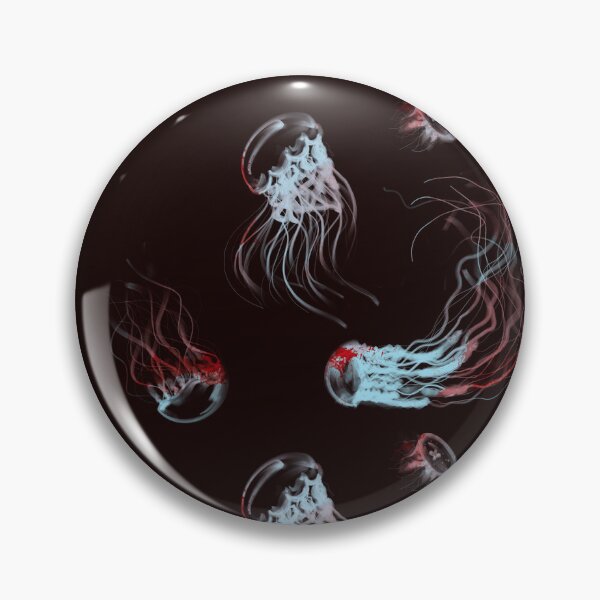 Item preview, Jellyfish Icy Reds designed and sold by DesignsByJaycee.