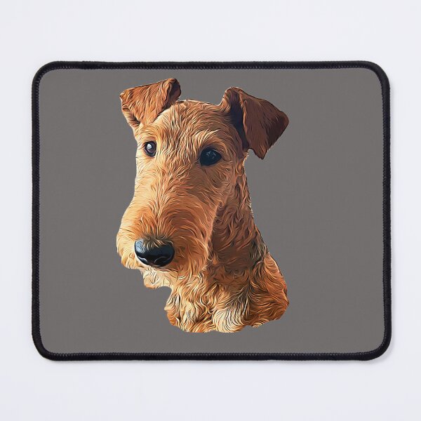 Item preview, Airedale Terrier Head Art designed and sold by ElegantCat.