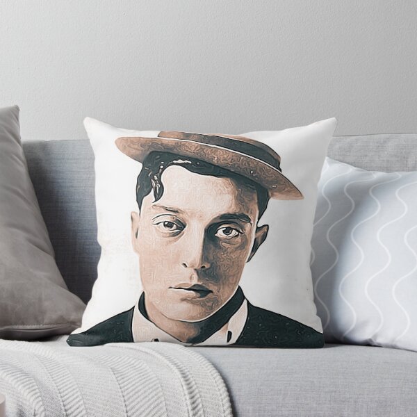 Item preview, Buster Keaton Art - vintage paint - D53 designed and sold by DecoVintage.