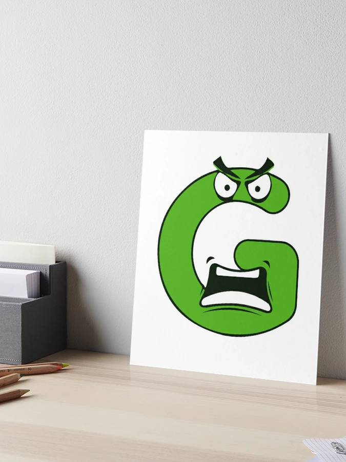 Emotion Letter R Alphabet Lore, Angry Latter Alphabet Lore Photographic  Print for Sale by zackup