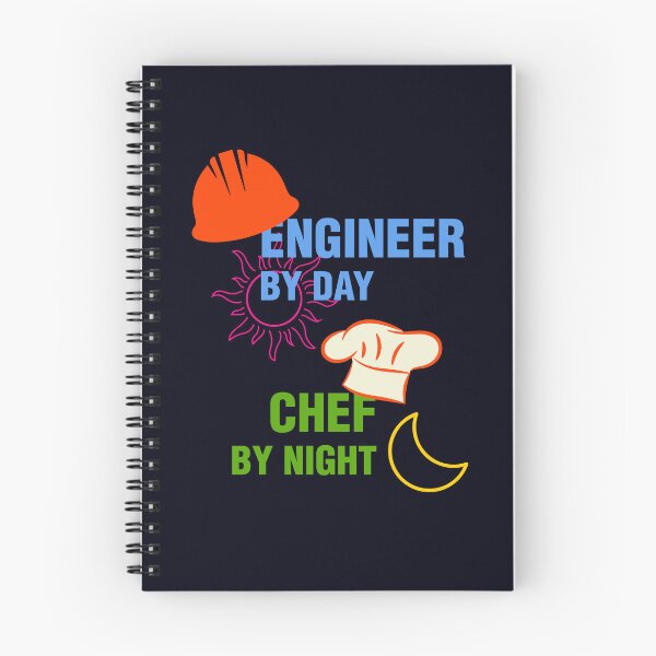 Item preview, Engineer by Day, Chef by Night designed and sold by Sapphire07.