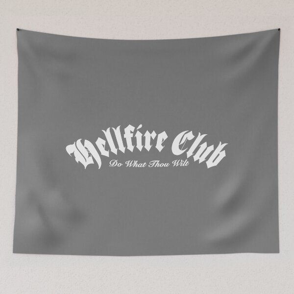 Item preview, HELLFIRE CLUB. DO WHAT THOU WILT. WHITE. designed and sold by 5hertz.