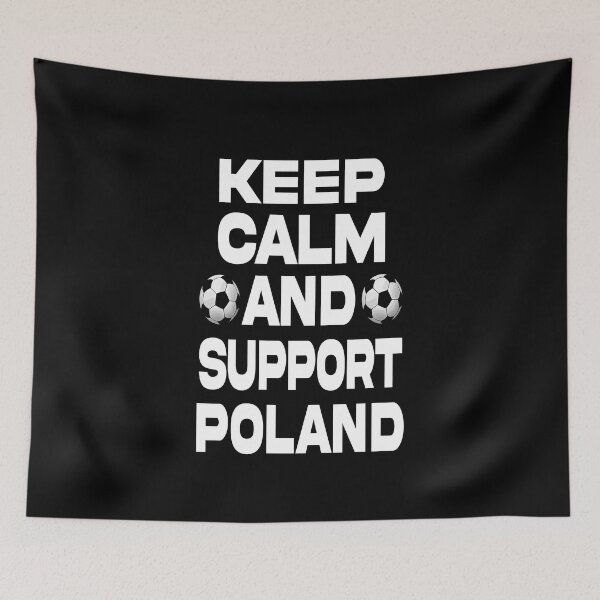 Item preview, keep calm and support Poland designed and sold by Ach B.