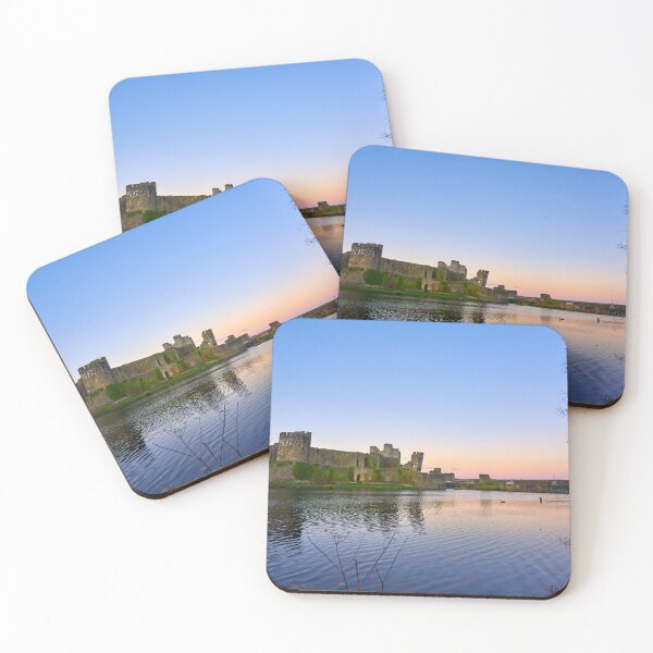 Item preview, Sunset, Caerphilly Castle, South Wales designed and sold by VnGphoto.